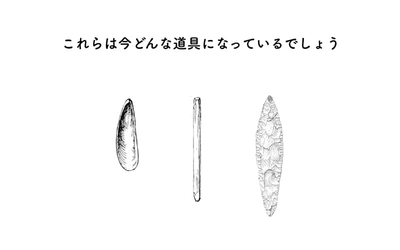 これらは今どんな道具になっているでしょう