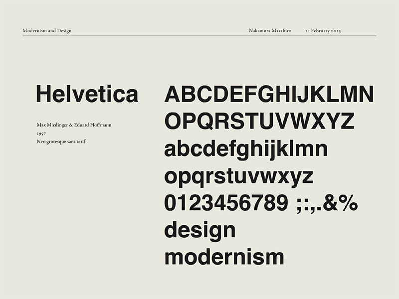 Helvetica