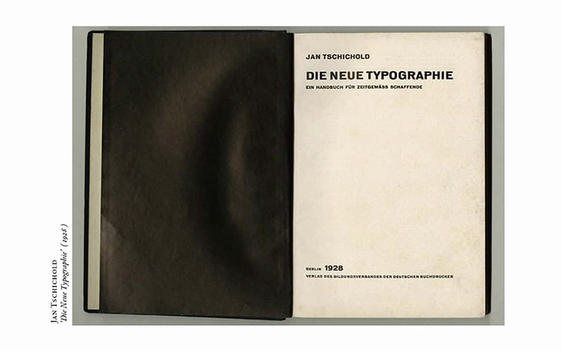 Jan Tschichold Die Neue Typographie (1928)